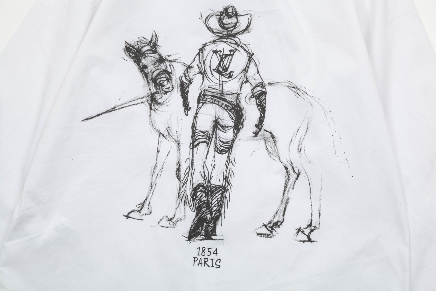 LV 路易威登 西部牛仔馬師シリーズ印花長袖衬衫 高級版