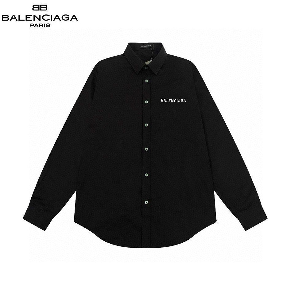 Balenciaga 自由女神像Logo 長袖シャツ 高級版