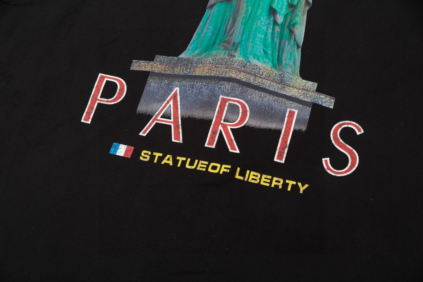 Balenciaga 自由女神像Logo 長袖シャツ 高級版