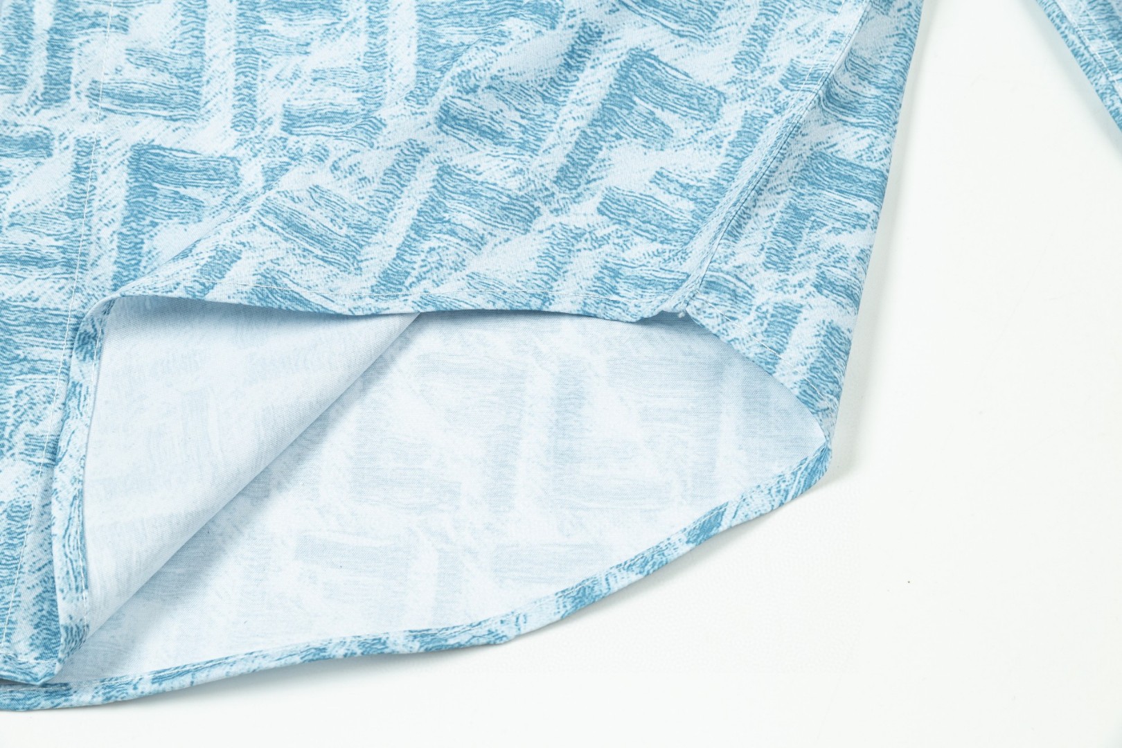 FENDI 芬迪 クラシック双F数码LOGO長袖衬衫 高品質カスタム