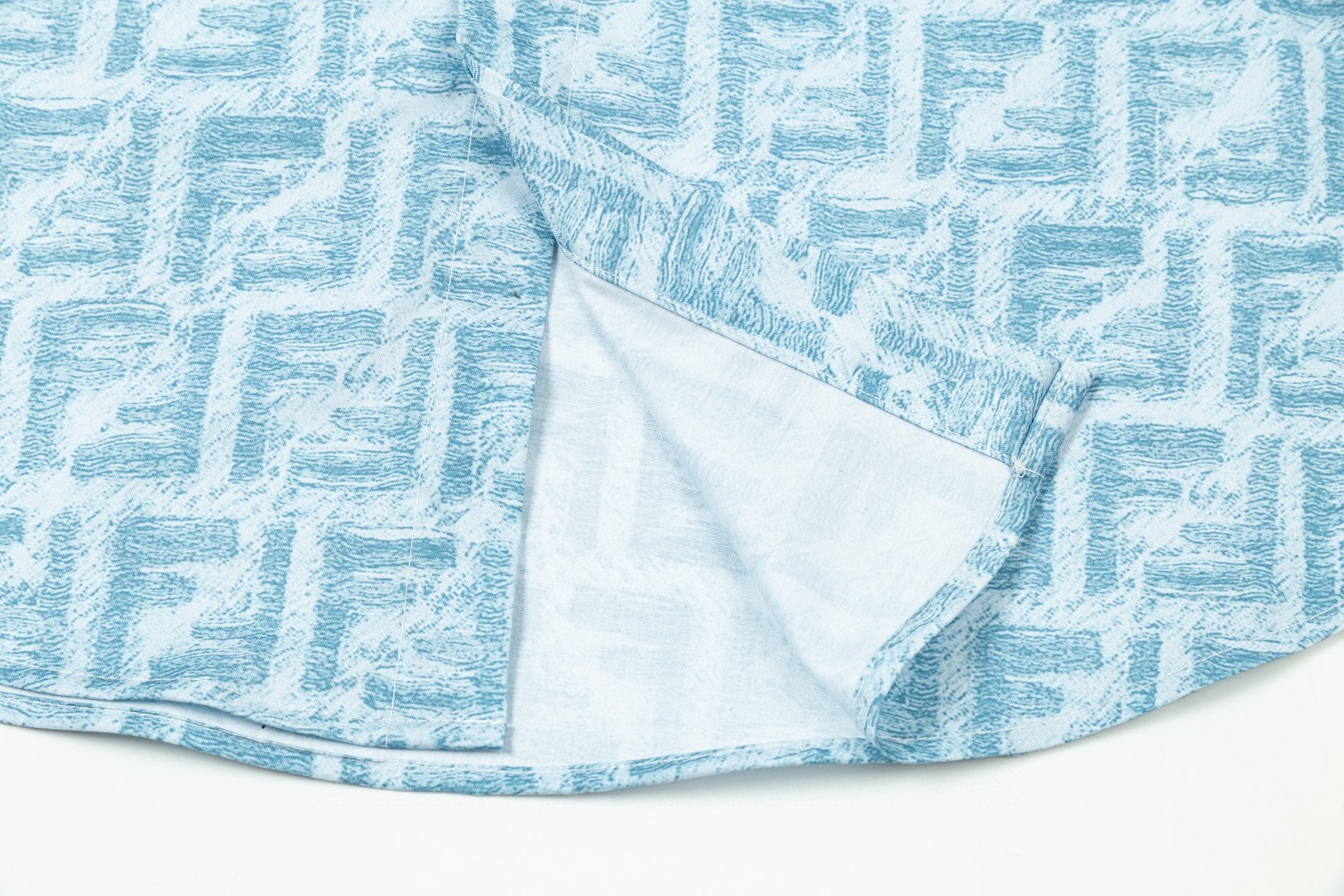 FENDI 芬迪 クラシック双F数码LOGO長袖衬衫 高品質カスタム