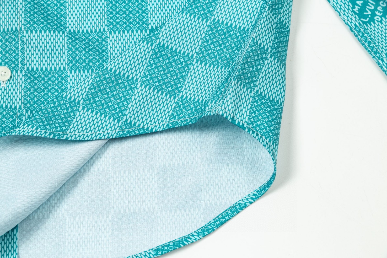 ルイ・ヴィトン ダミエ モノグラム 長袖シャツ 高品質デザイン