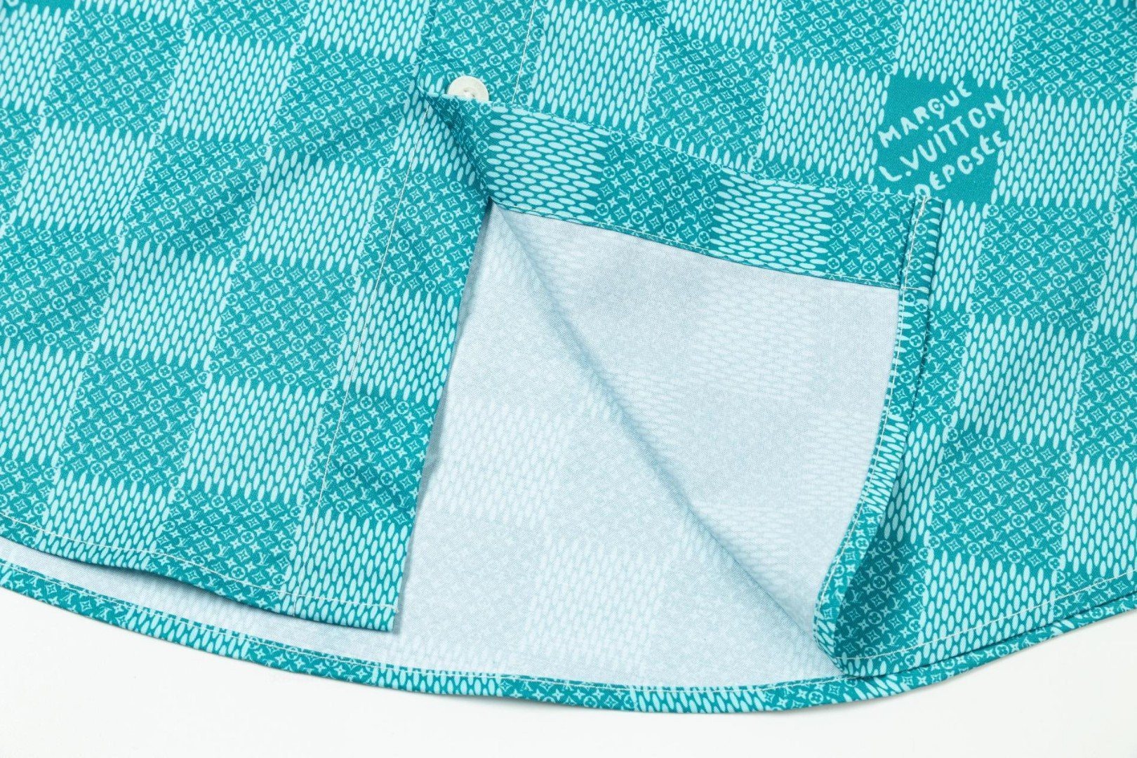 ルイ・ヴィトン ダミエ モノグラム 長袖シャツ 高品質デザイン