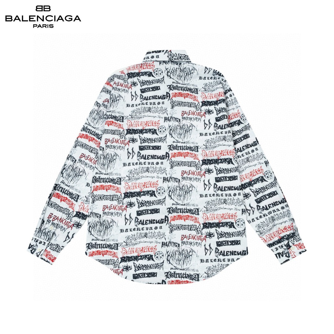 Balenciaga 爆款 龙年限定 Logo衬衫 高級感あふれるデザイン