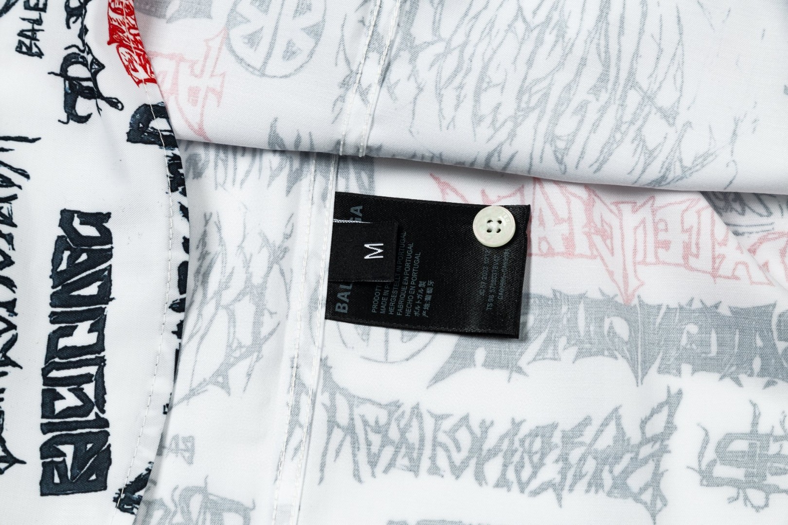 Balenciaga 爆款 龙年限定 Logo衬衫 高級感あふれるデザイン