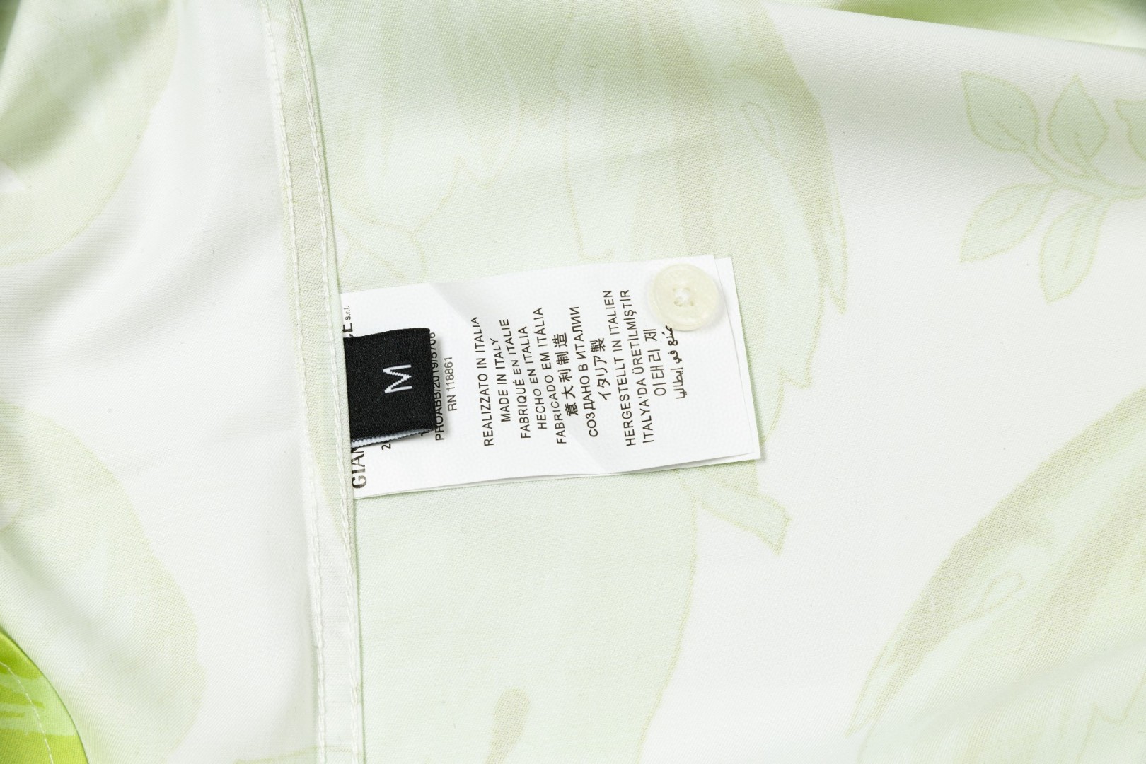 Versace 数码印花長袖衬衫 高端バージョン