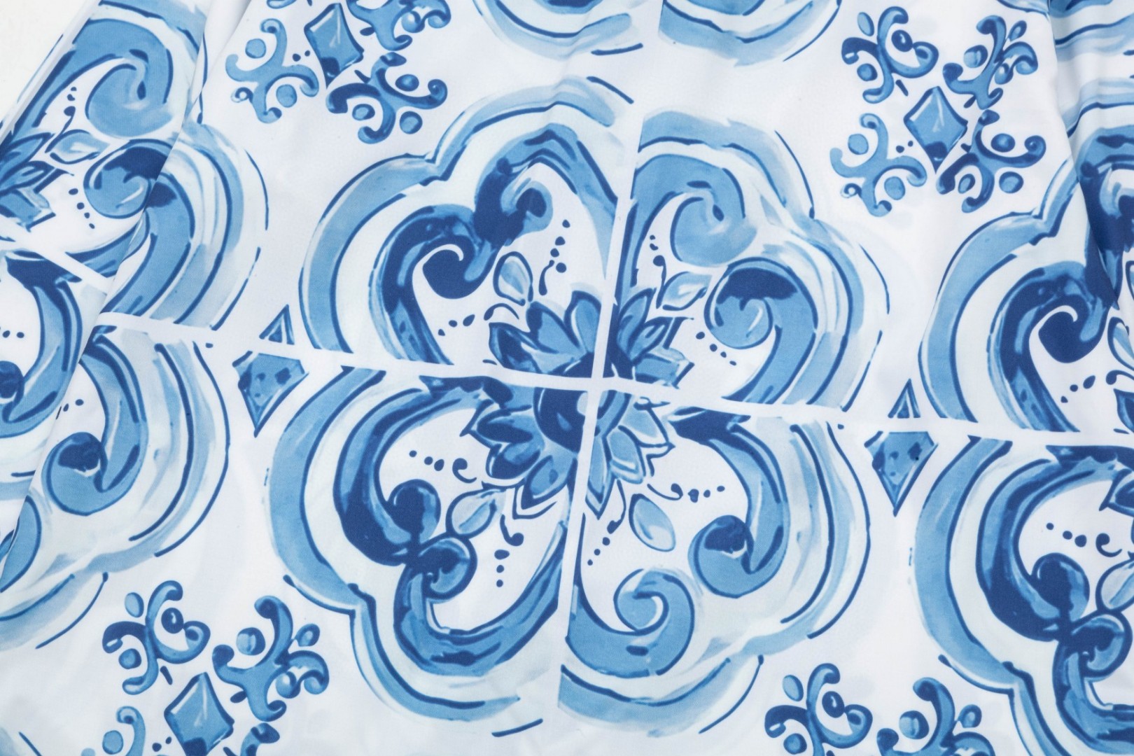 杜嘉班纳 マヨリカ数码印花Hawaii長袖衬衫 高級感あふれる針細工