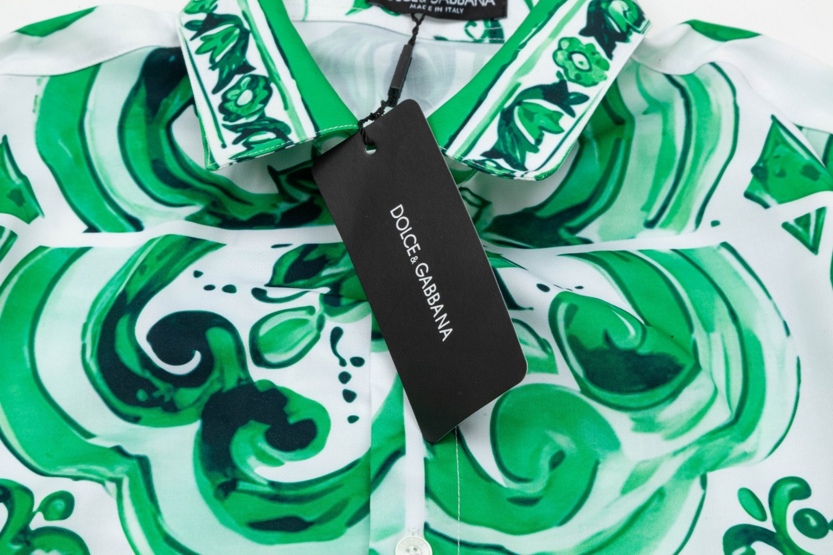 杜嘉班纳 マ約リカ数码印花長袖シャツ 高品質で快適