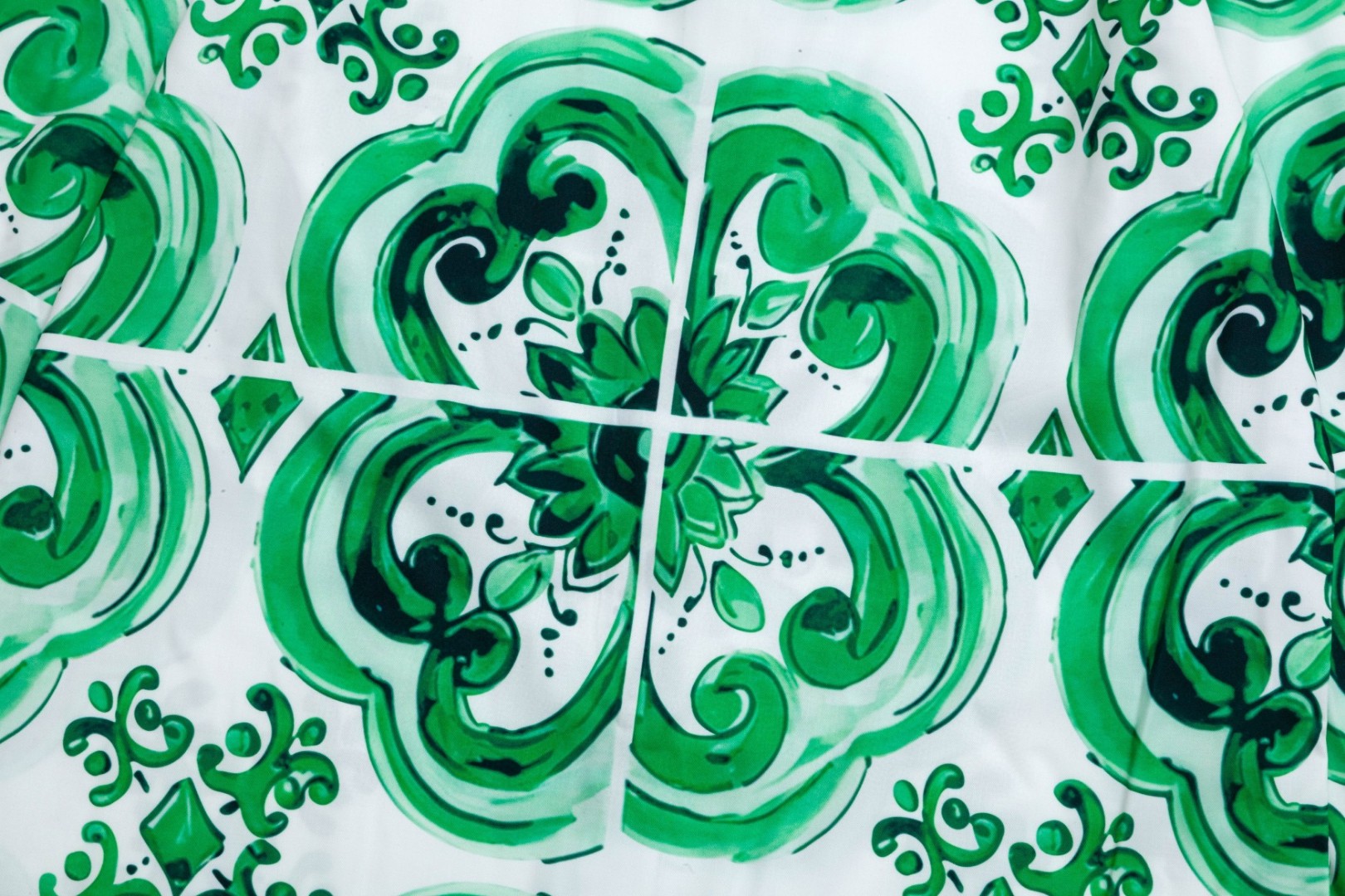 杜嘉班纳 マ約リカ数码印花長袖シャツ 高品質で快適