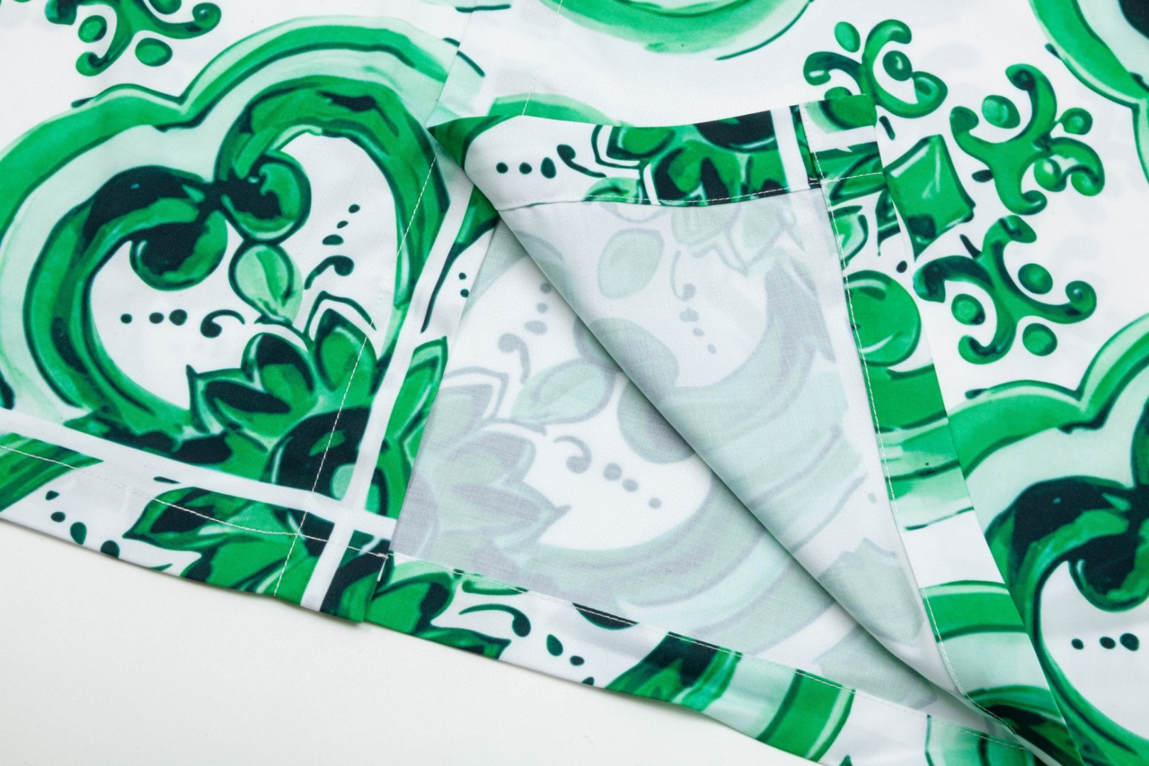 杜嘉班纳 マ約リカ数码印花長袖シャツ 高品質で快適