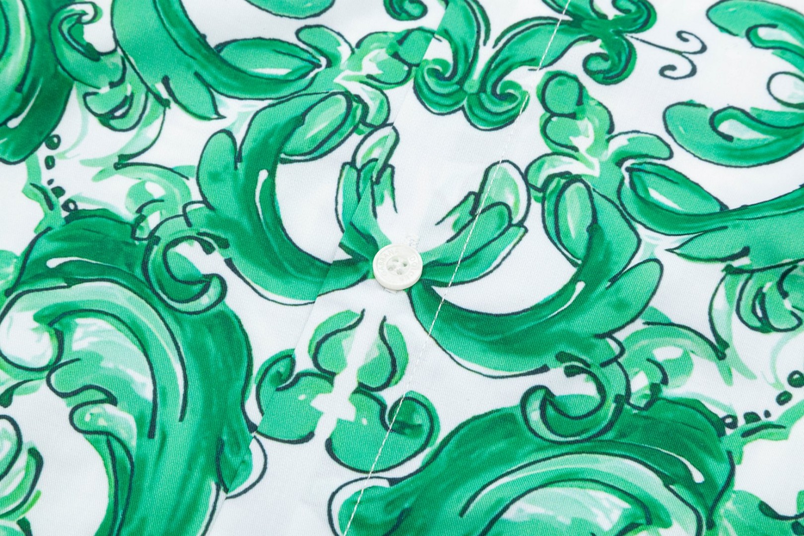 杜嘉班纳 マヨリカデザイン 数码印花 ハワイ長袖衬衫 高品質