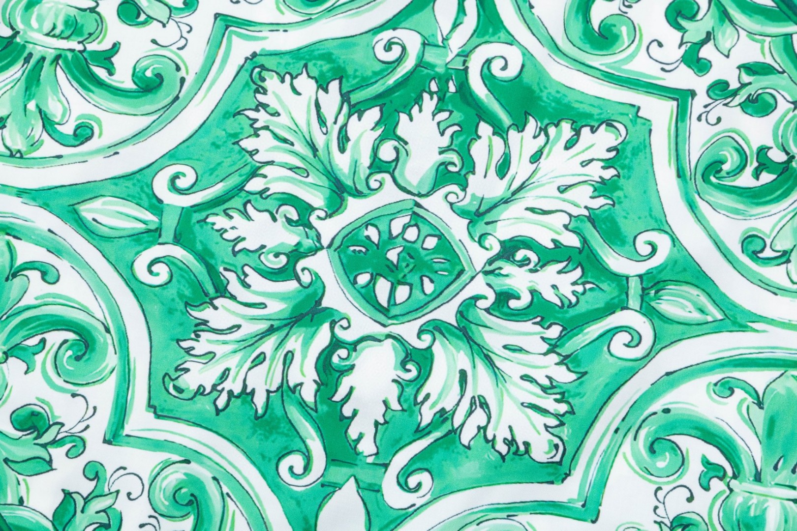 杜嘉班纳 マヨリカデザイン 数码印花 ハワイ長袖衬衫 高品質