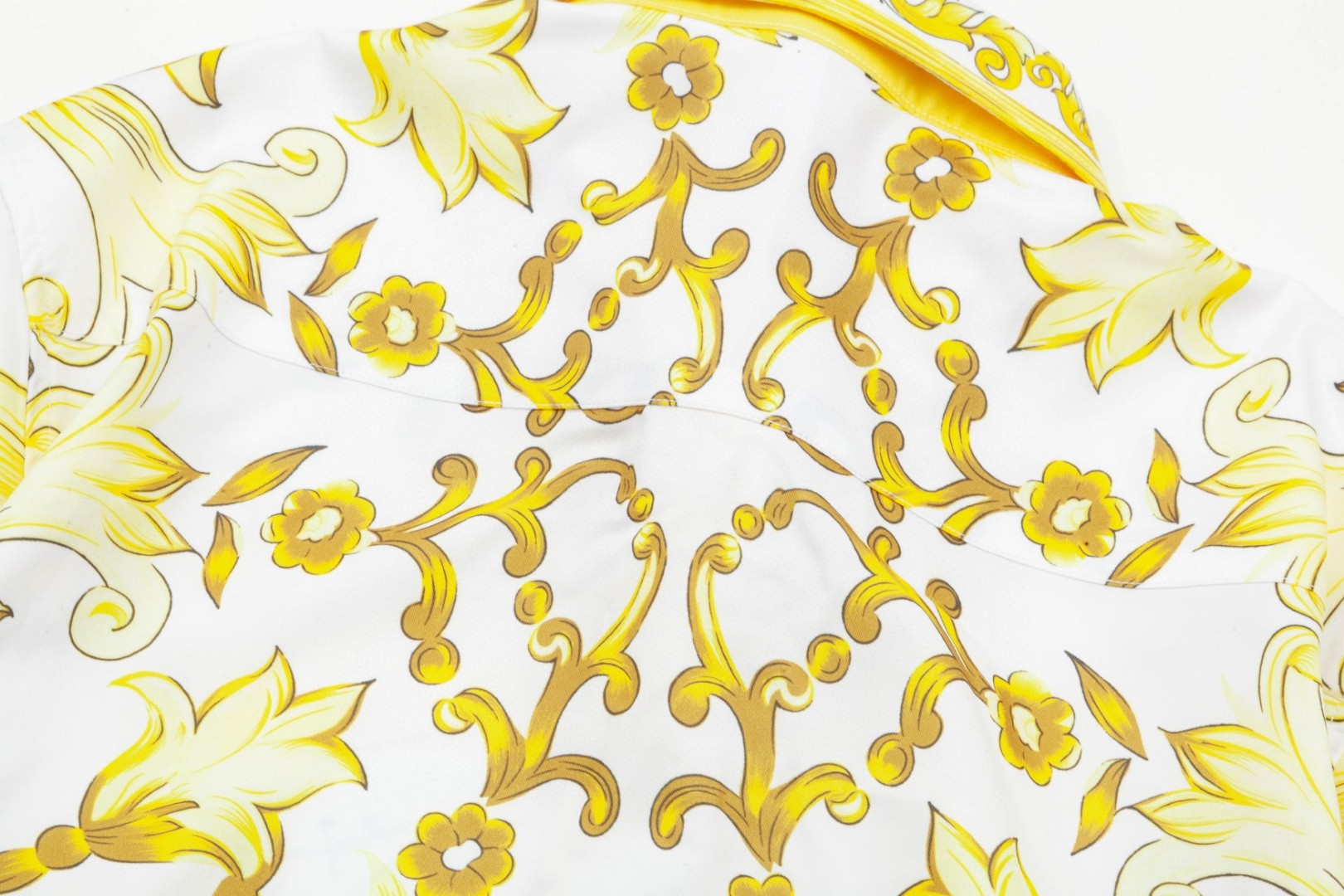 杜嘉班纳 マヨリカ宮廷風 数码印花長袖衬衫 高級版