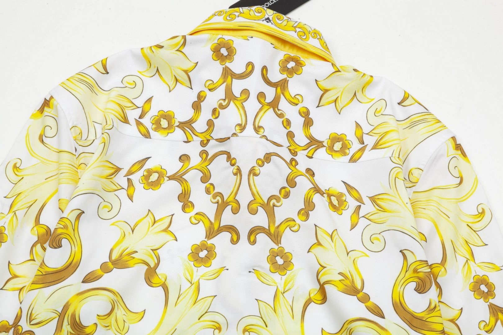 杜嘉班纳 マヨリカ宮廷風 数码印花長袖衬衫 高級版