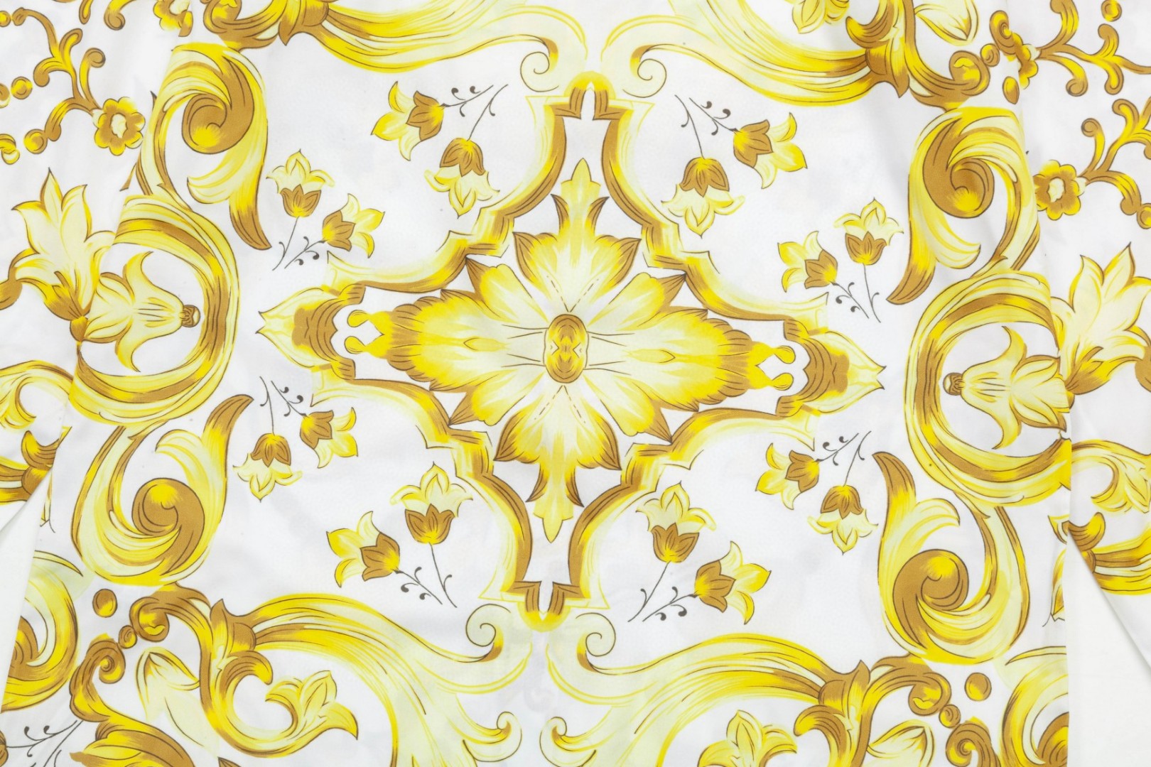 杜嘉班纳 マヨリカ宮廷風 数码印花長袖衬衫 高級版