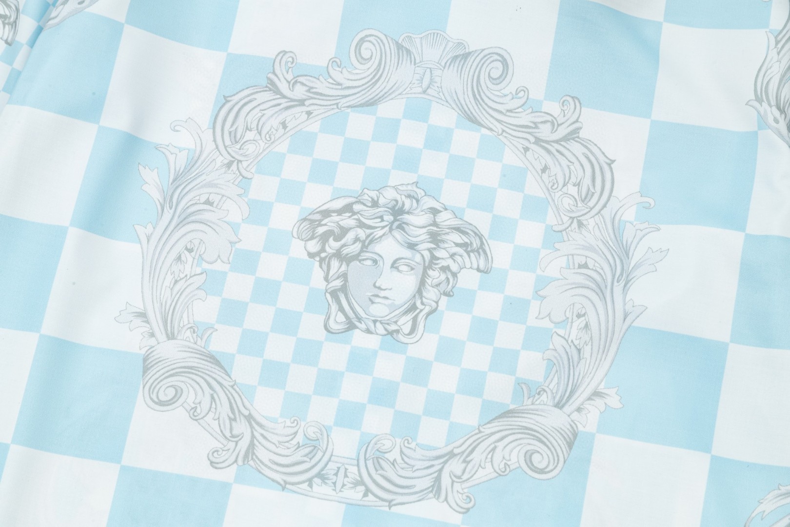 Versace 美杜莎宮廷風 数字印刷長袖シャツ 高品質仕上げ