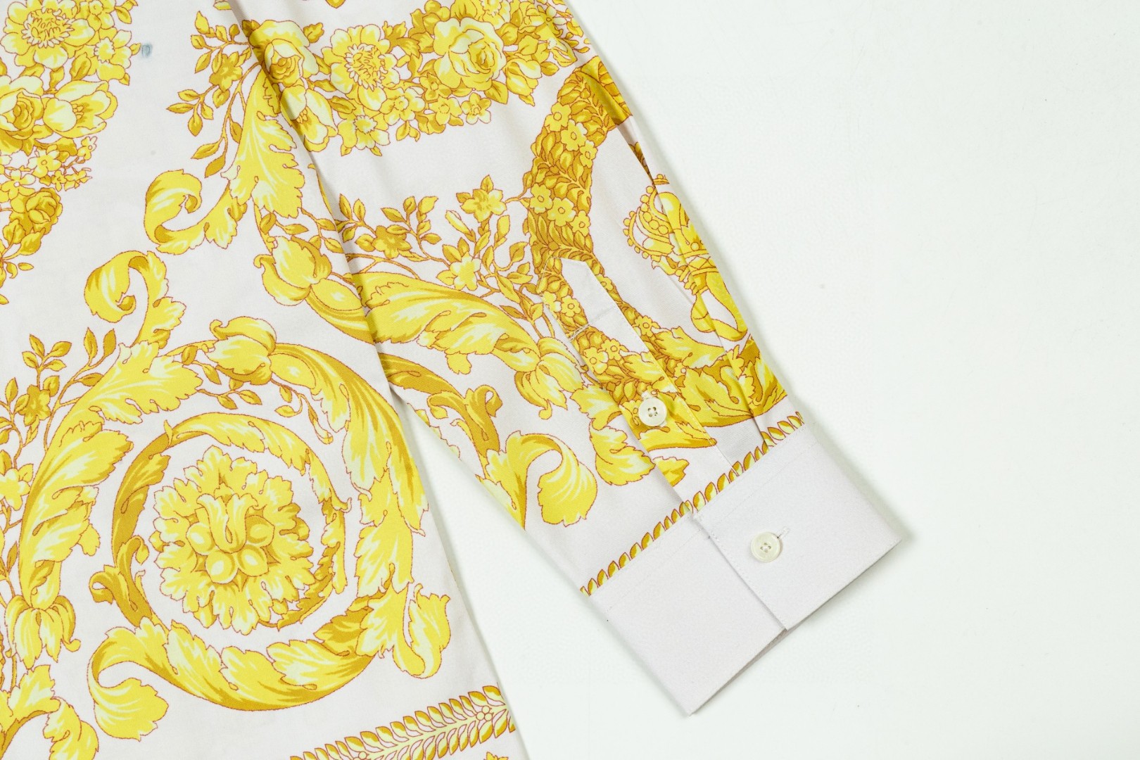 Versace 美杜莎風数码印花長袖衬衫 高級版