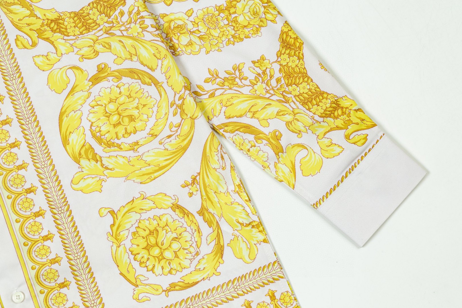 Versace 美杜莎風数码印花長袖衬衫 高級版