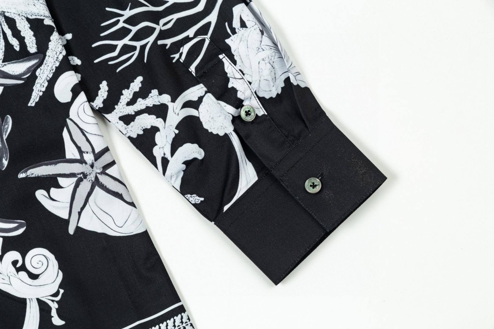 Versace 美杜莎長袖衬衫 数码印花 高品質