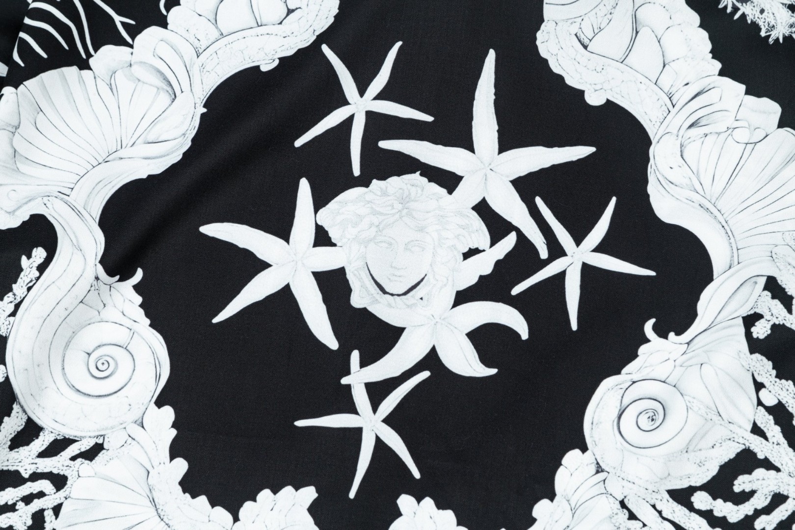 Versace 美杜莎長袖衬衫 数码印花 高品質