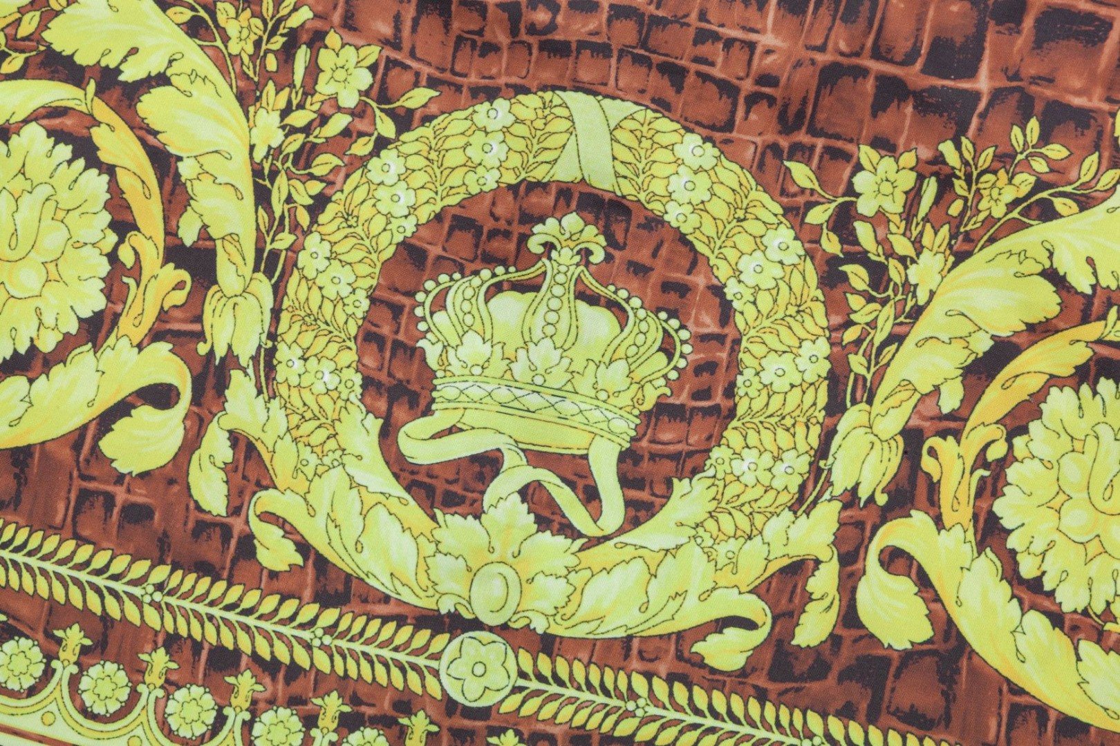 Versace 美杜莎宮廷風デジタルプリント長袖シャツ 高級版