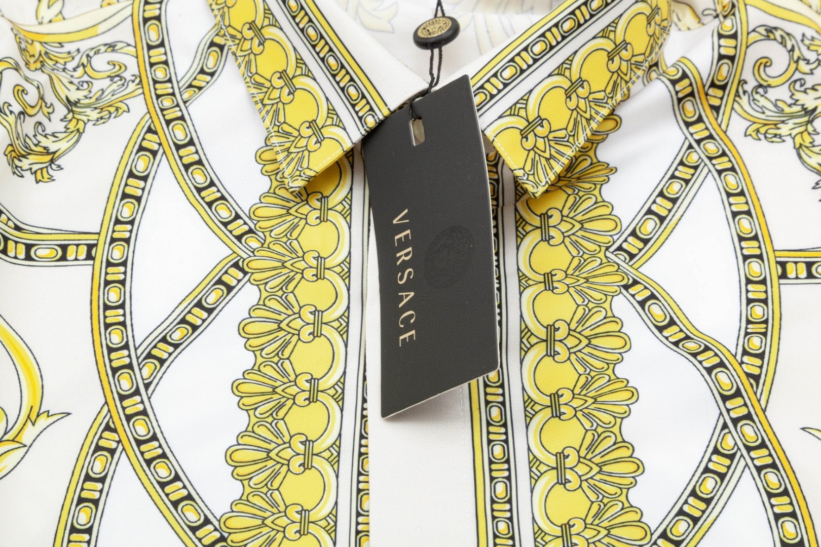 Versace 美杜莎宮廷風数码印花長袖衬衫 高級感溢れるデザイン