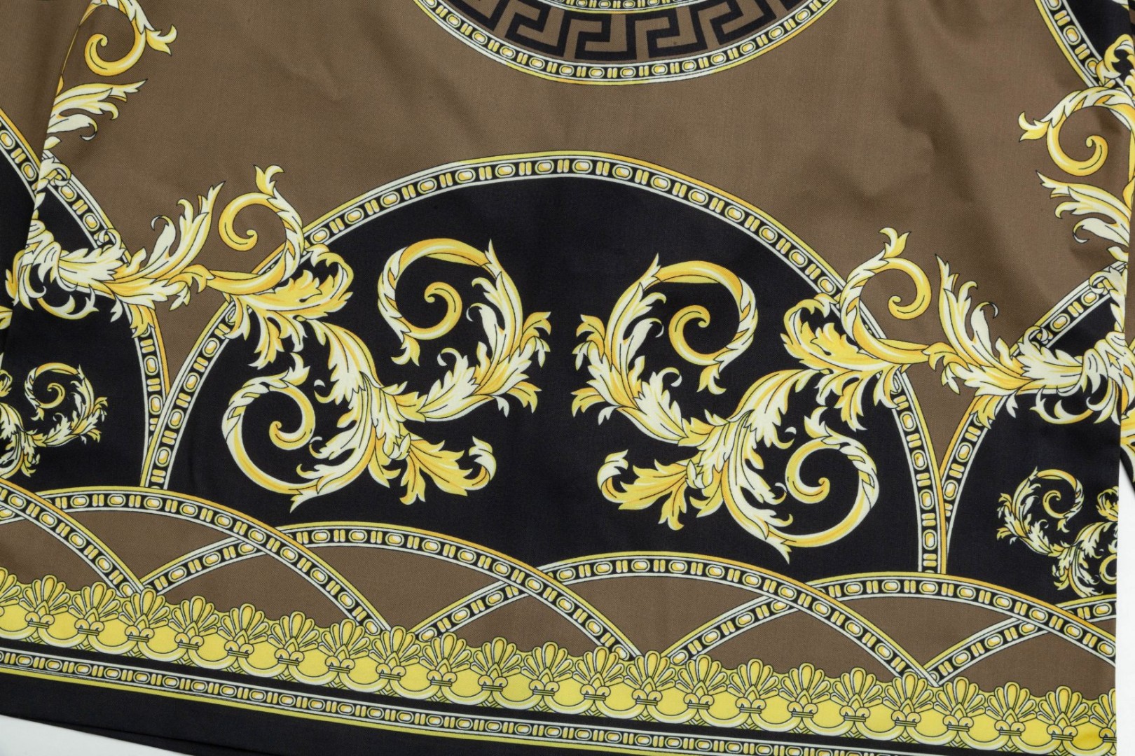 Versace 美杜莎宮廷風 数字印花長袖衬衫 高級版