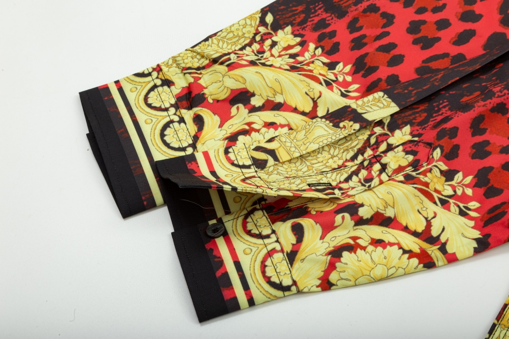 Versace 美杜莎宮廷風長袖衬衫 高端数码印花