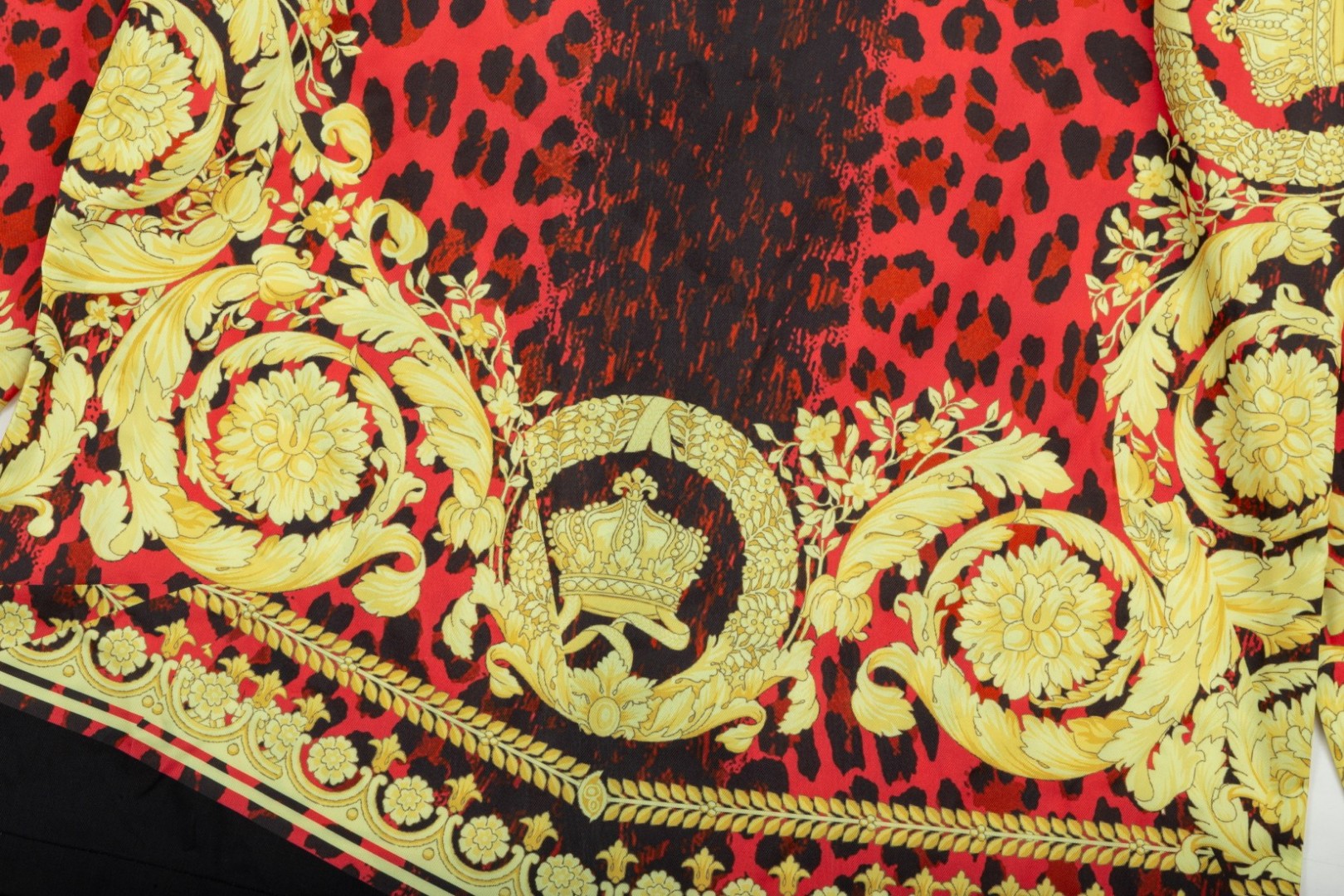 Versace 美杜莎宮廷風長袖衬衫 高端数码印花