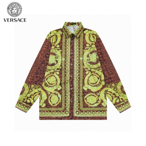 Versace Palace Print Long Sleeve Shirt, 2025SS New Collection 1 Versace Palace Print Long Sleeve Shirt, 2025SS New Collection