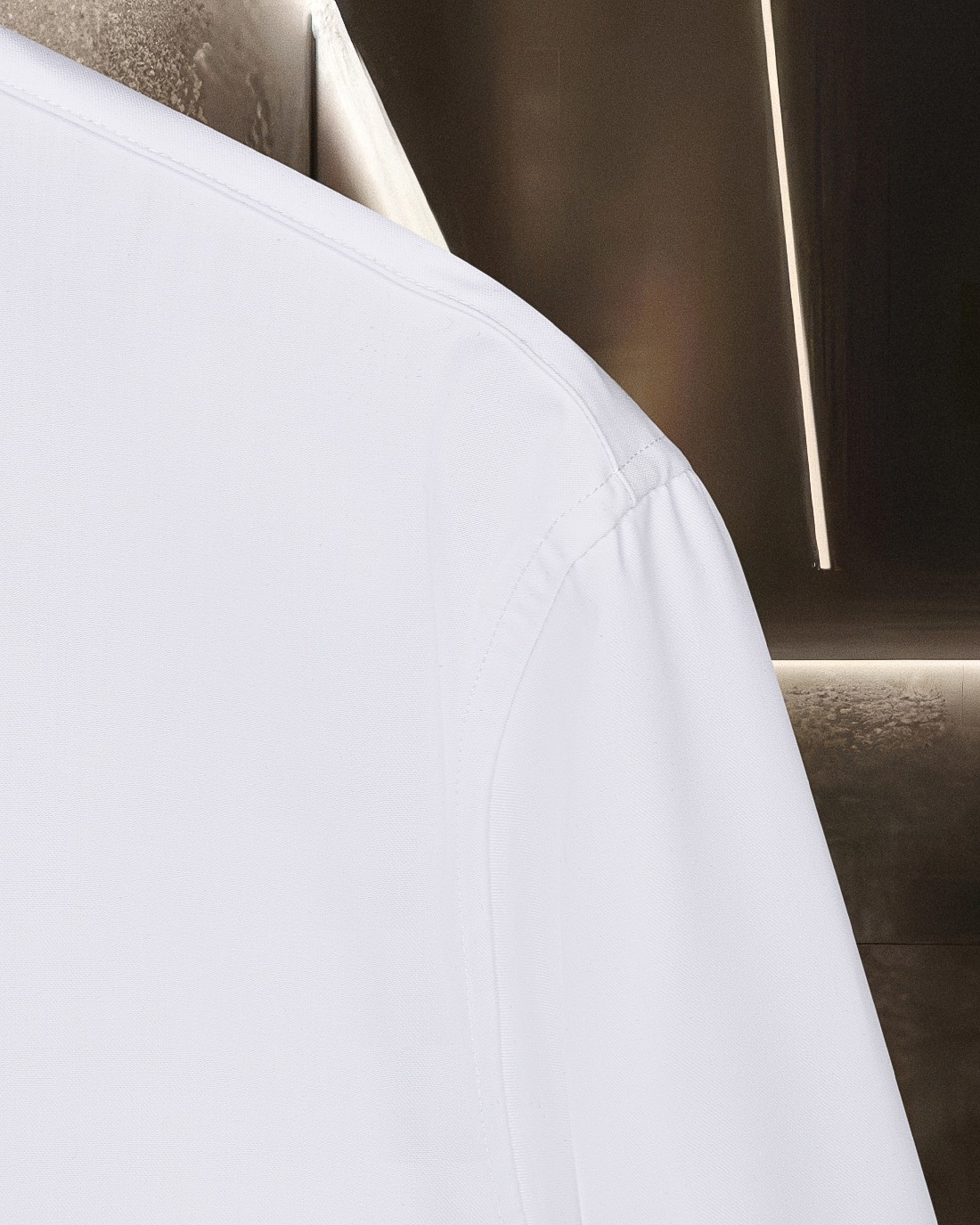 Louis Vuitton ロゴ刺繍長袖シャツ 重工芸デザイン 高級感溢れる