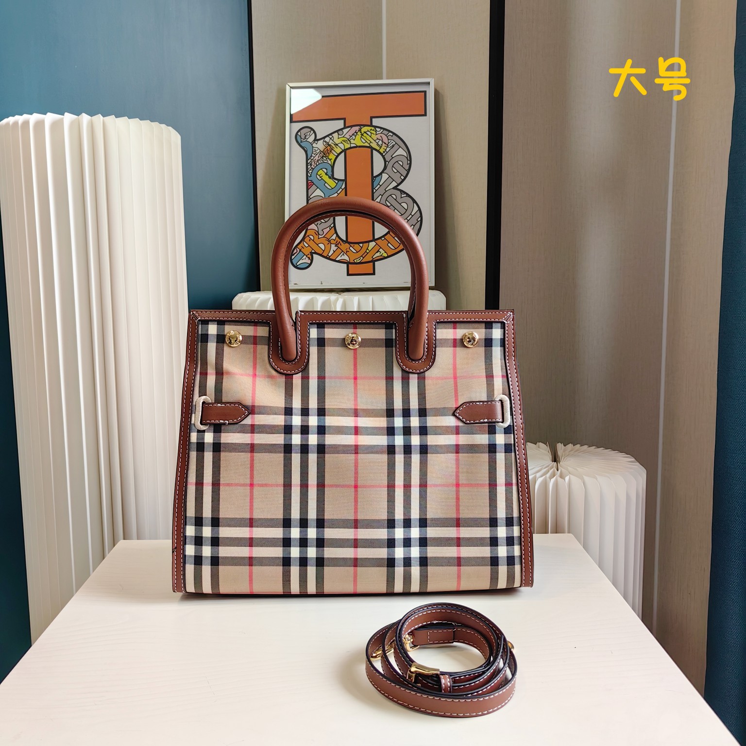 Das oberste ultimative Knockoff
 Burberry Taschen Tragetaschen Kauf von Replik