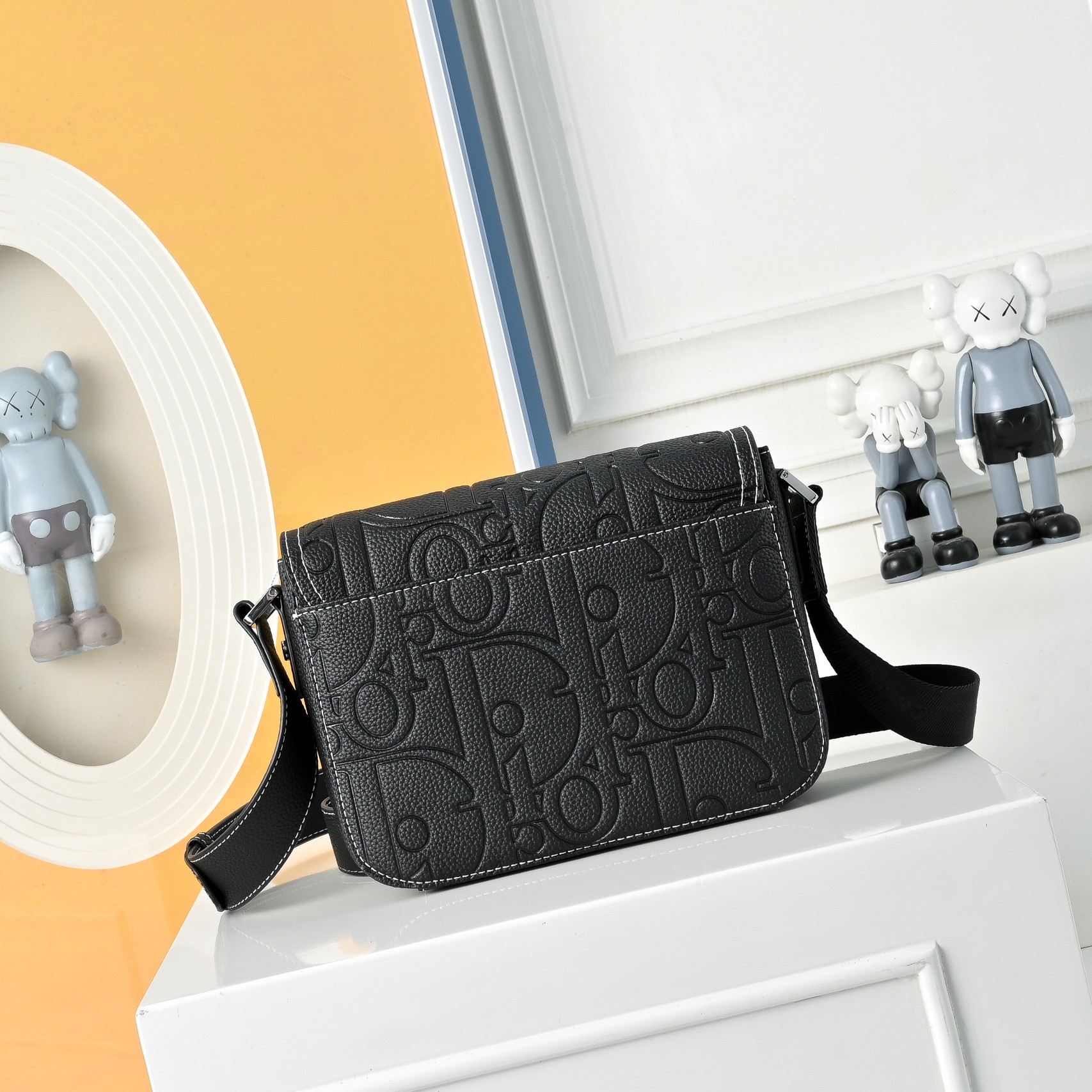 Dior 迪奥  牛仔布马鞍包 SADDLE提花翻盖邮差包 单肩斜挎包 明星单品 采用优质原厂材质 高端