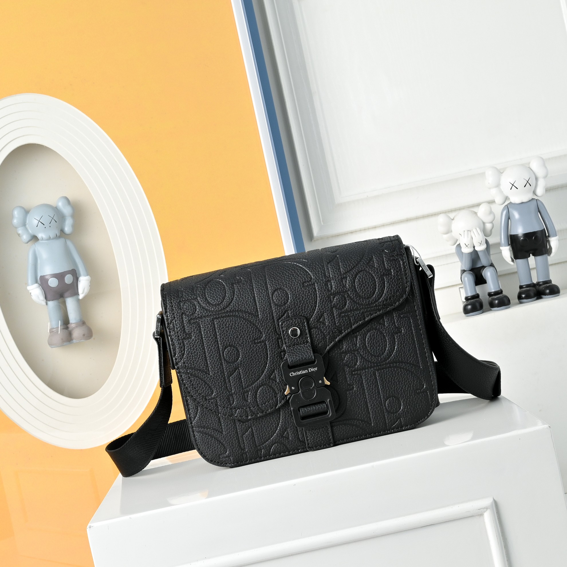 Dior 迪奥  牛仔布马鞍包 SADDLE提花翻盖邮差包 单肩斜挎包 明星单品 采用优质原厂材质 高端
