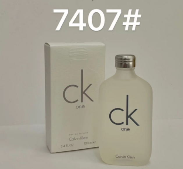 70! Versión Mingtong CK one blanco, agua de colonia 100ml. Nota al hacer el pedido: versión Mingtong