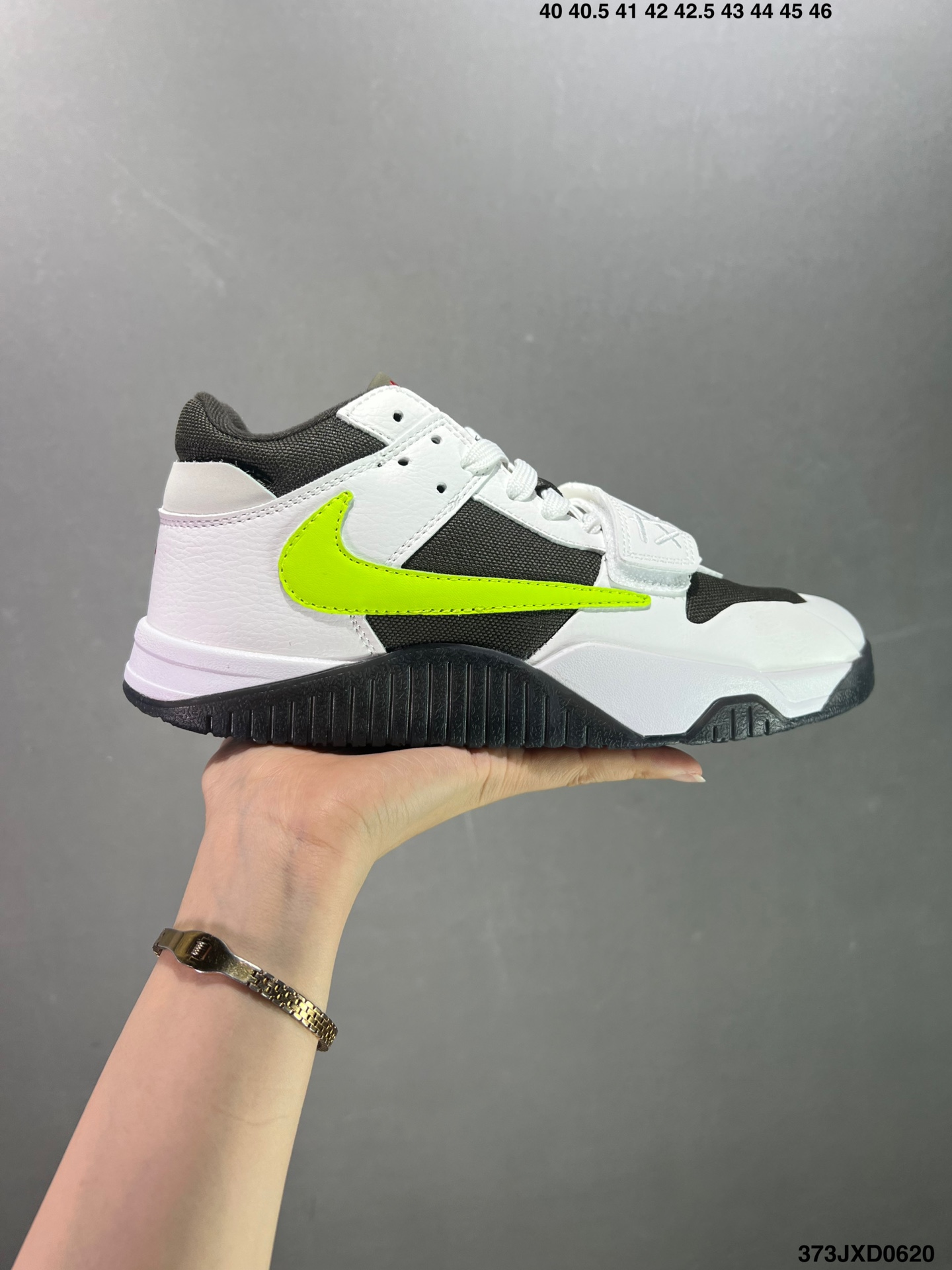 公司级✅Travis Scott x Jordan AJ Cut The Check TS倒钩联名魔术贴篮球鞋 FZ8117-101 注意原盒盒子损坏扣15 配套布袋需备注加30 原厂全套原楦原9