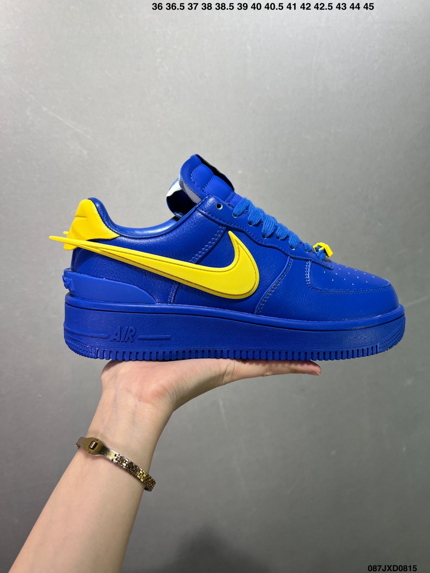 公司级✅AMBUSH x Air Force 1 Low SP 埋伏系列 空军联名合作款“皮革黑白大钩” 官方货号:DV3464-001 ID:087JXD0815