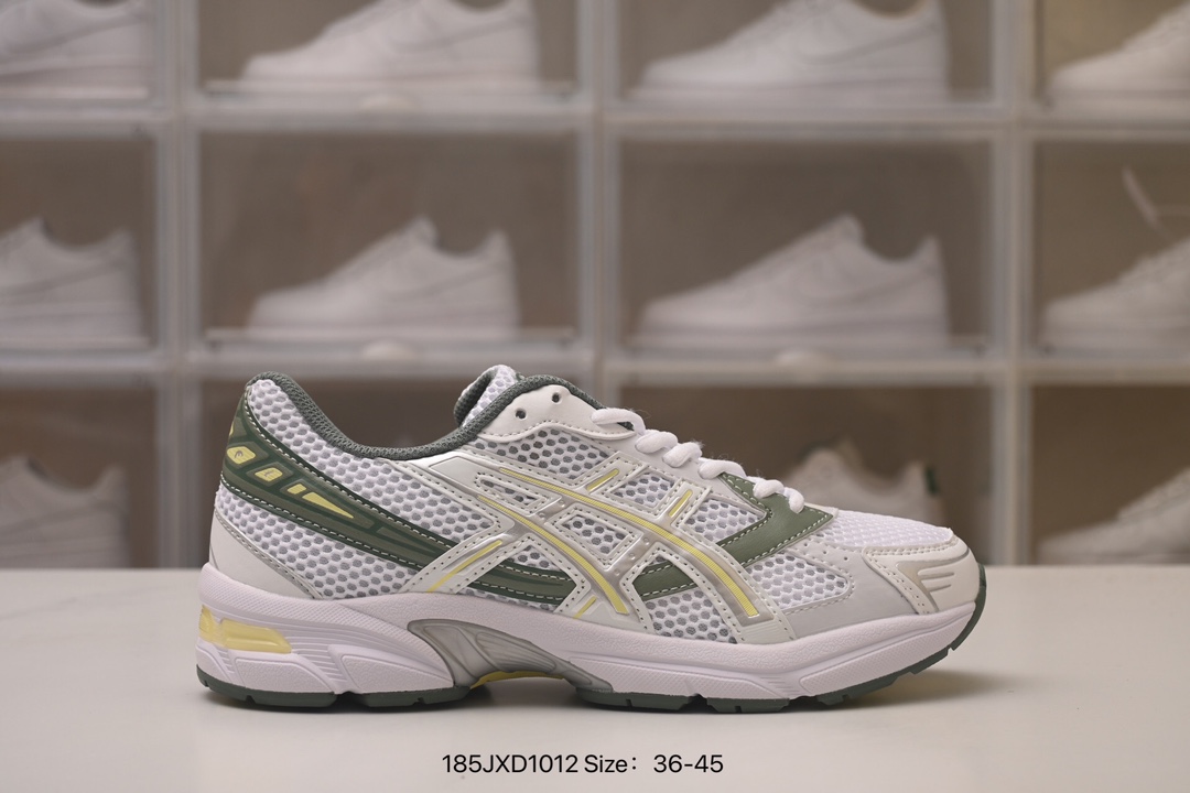  YJ\n公司级Asics Gel-YE 复古单品\n公司级Asics Gel-YE 系列低帮复古休闲运动慢跑鞋 白银深蓝\n货号：YZA-SD\n尺码：  .  .  . .  . .   ID：JXD