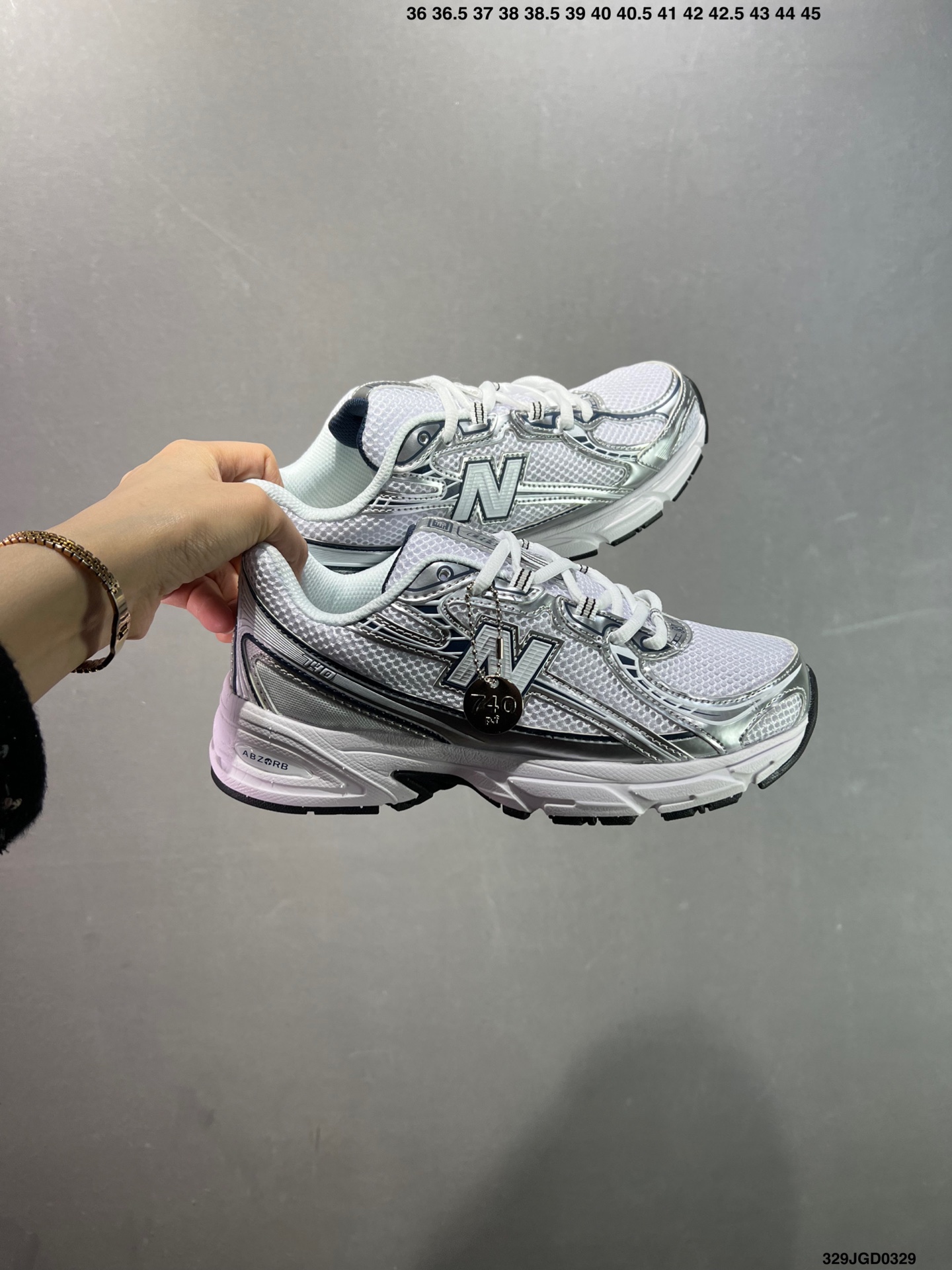 🈴️💰120 ✅新百伦中古跑鞋 New Balance 740系列新百伦 潮流男女运动鞋 NB740跑步鞋透气鞋复古潮鞋 货号:U740GR2 尺码:36 37 37.5 38 38.5 39.5 40 40.5 41.5 42 42.5 43 44 45 ID:329JGD0329