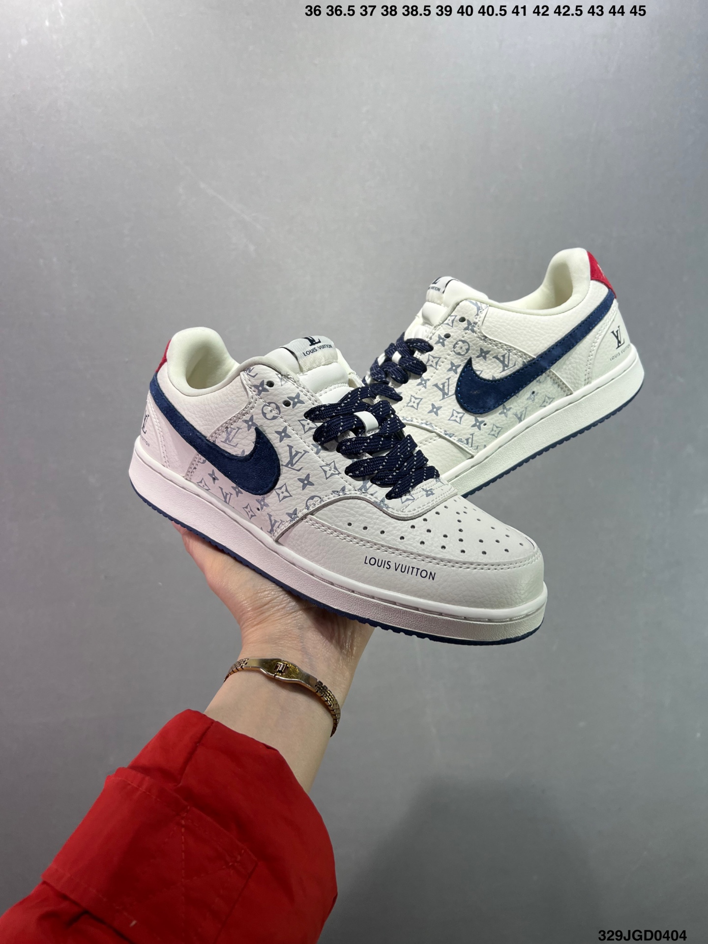 Nike Court Vision Low White/Brown Leather Sneakers - FD5188-999 3 i1743695515349 1830 0 7