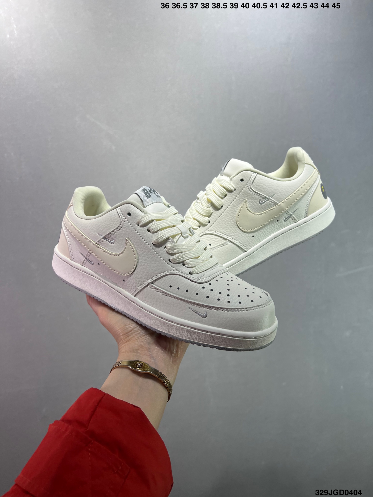 Nike Court Vision Low White/Brown Leather Sneakers - FD5188-999 5 i1743695566229 7981 0 7