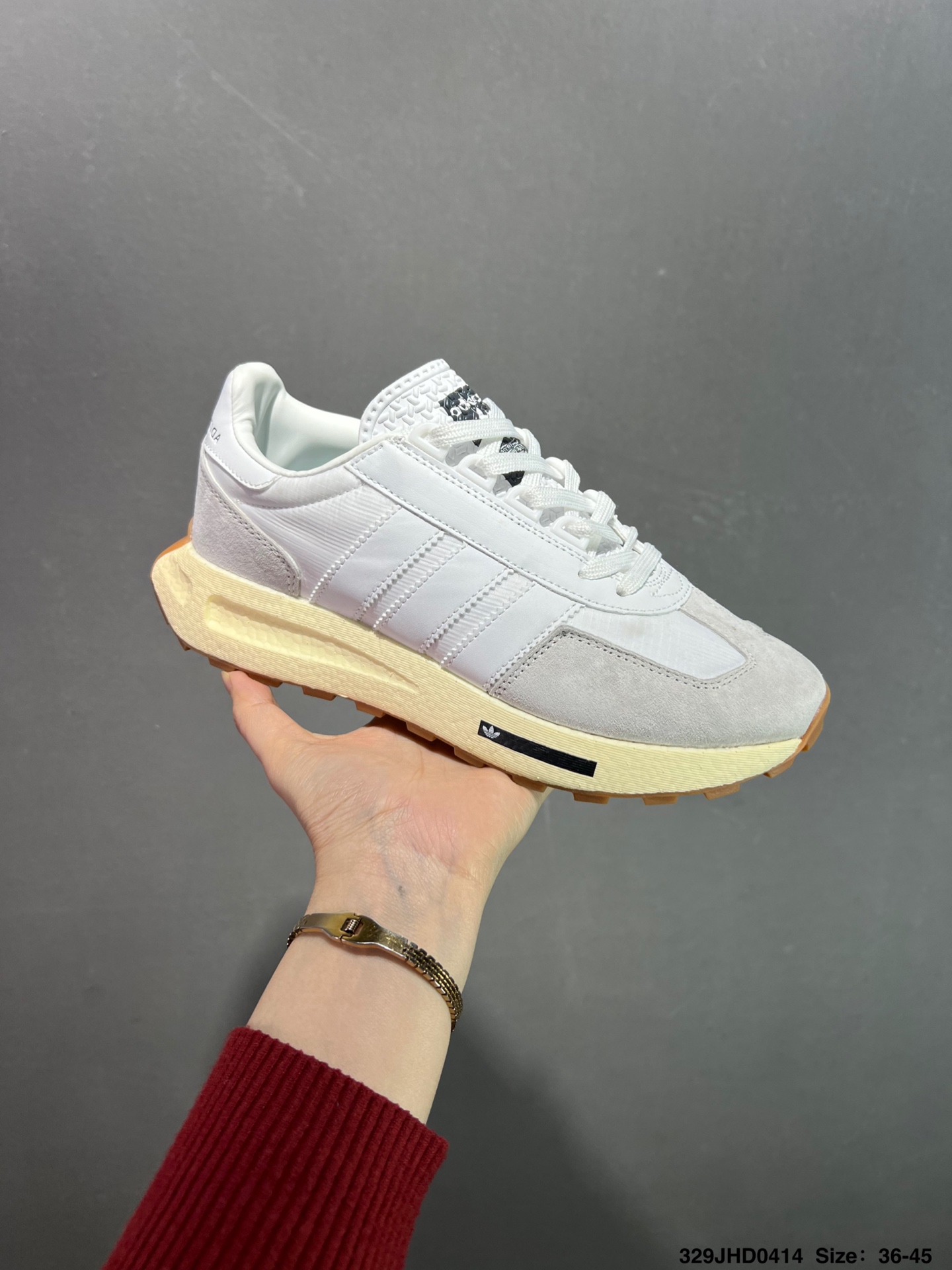 Adidas Retropy E5 White/Tan Low-Top Sneakers - Inspired by '70s Running Shoes 4 i1744646878293 8318 0 1
