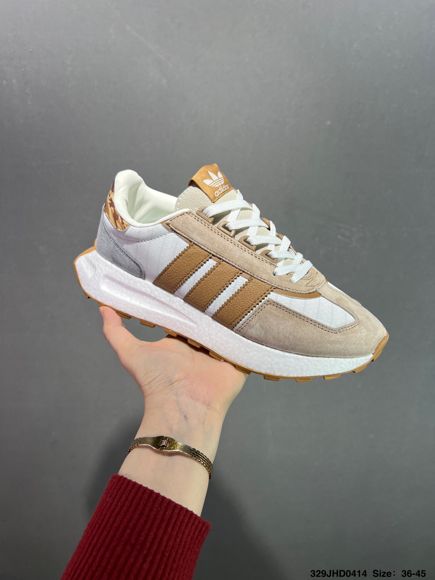 Adidas Retropy E5 White/Tan Low-Top Sneakers - Inspired by '70s Running Shoes 2 i1744646916181 785 0 1