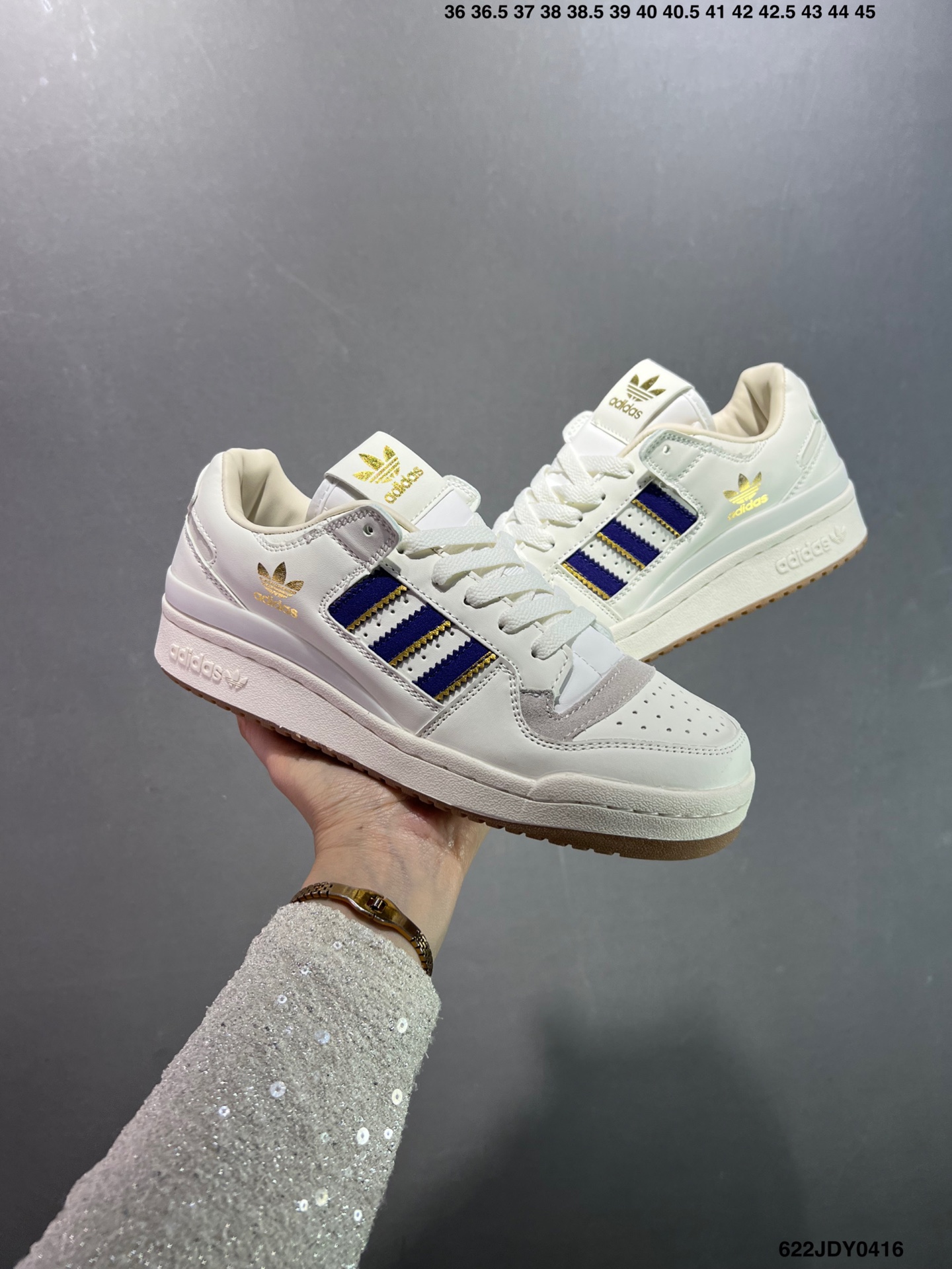 Adidas Originals Forum Low White/Black Retro Basketball Shoes IF9681 9 i1744733704293 103 0 7