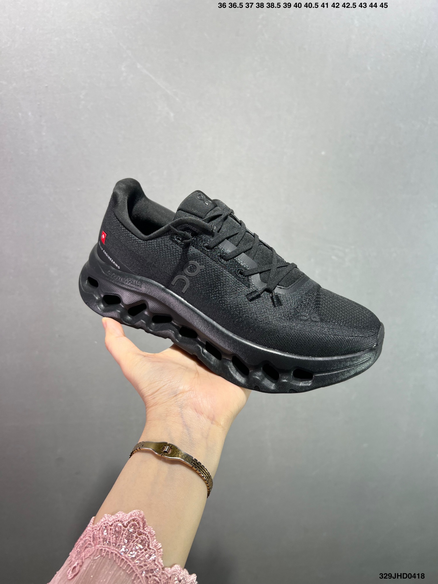 On Cloudmonster Women's Running Shoes - Black Lightweight Cushioned Sneakers 6 i1744904456071 6952 0 1