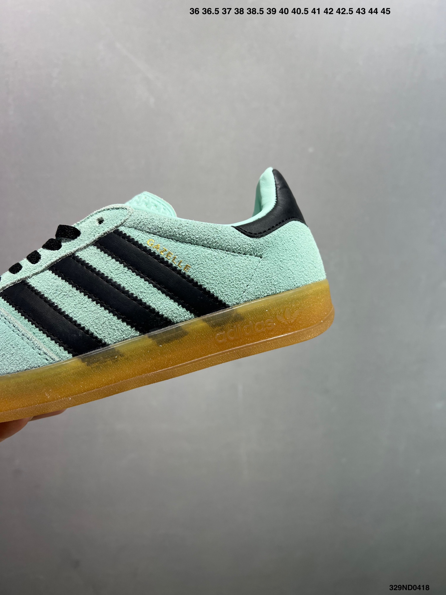Adidas Gazelle Indoor Trainers: Retro Style in Suede Matcha Green 7 i1744906476475 1846 0 5