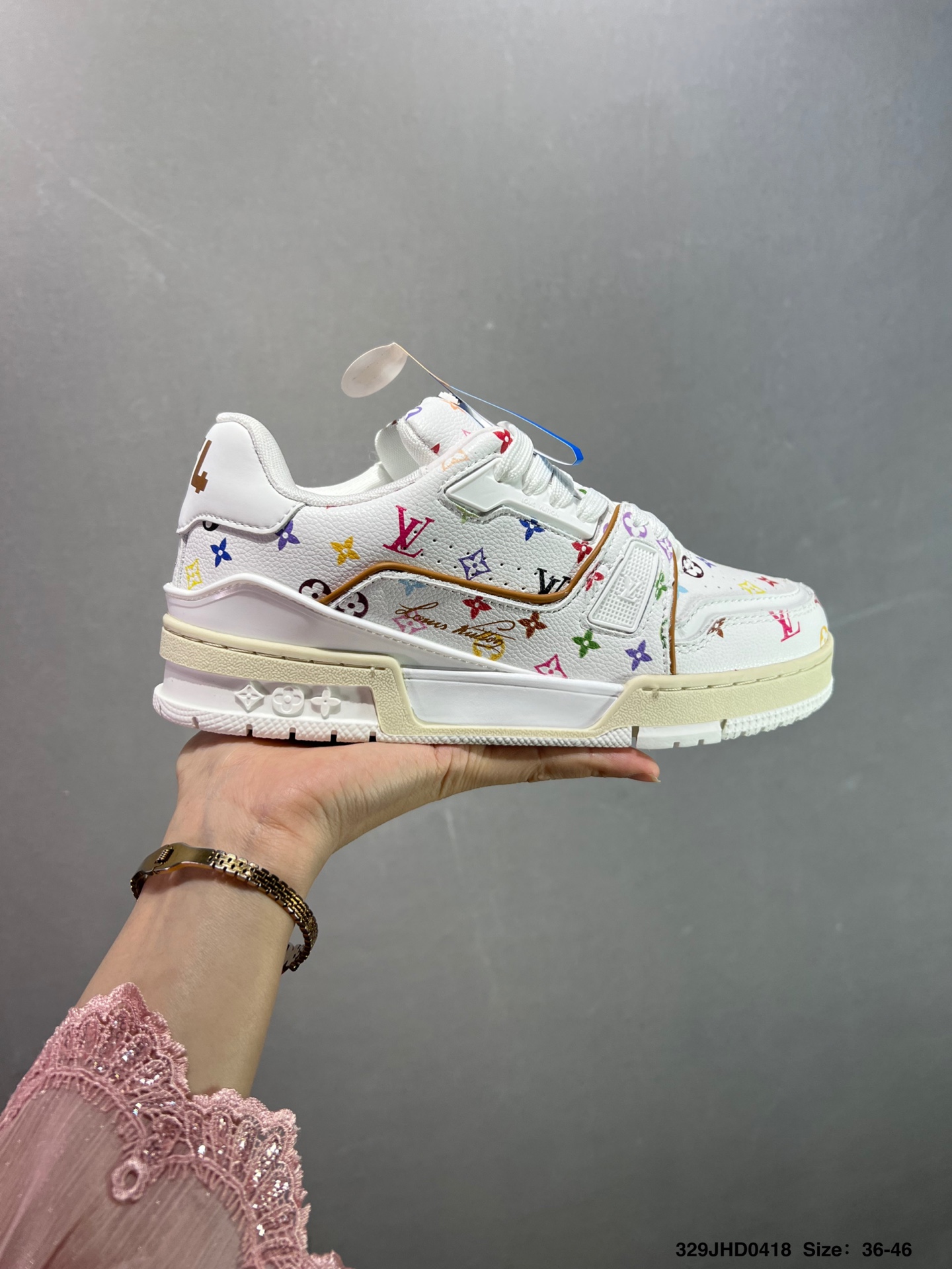 Louis Vuitton Trainer Sneaker: Latest Colorway, Basketball Style, Sizes 36-46 2 i1744908594668 5571 0 0