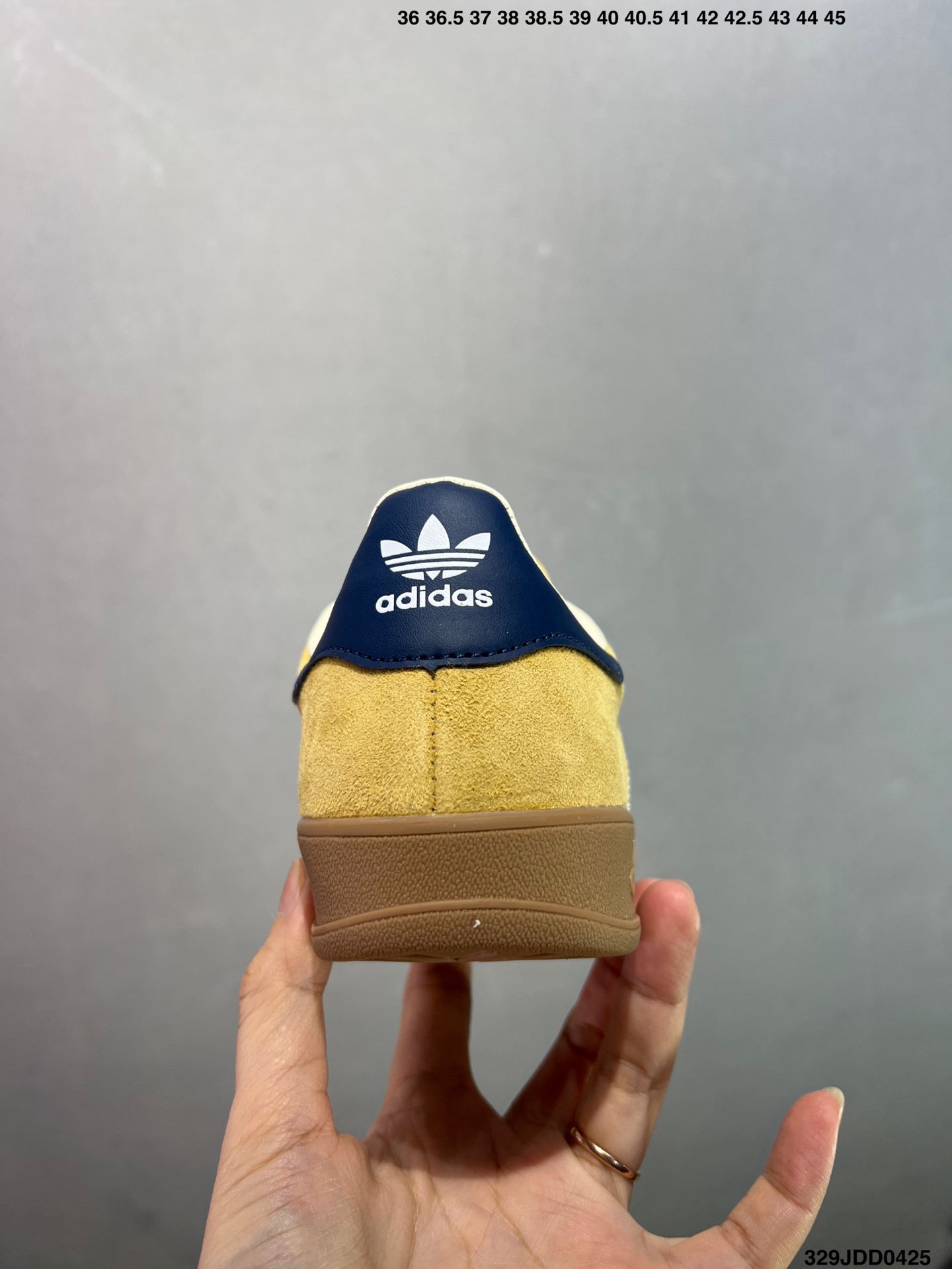 Adidas Gazelle Indoor Yellow Suede Low-Top Sneakers-Retro Style, Comfortable Fit 5 i1745512661224 4638 0 3