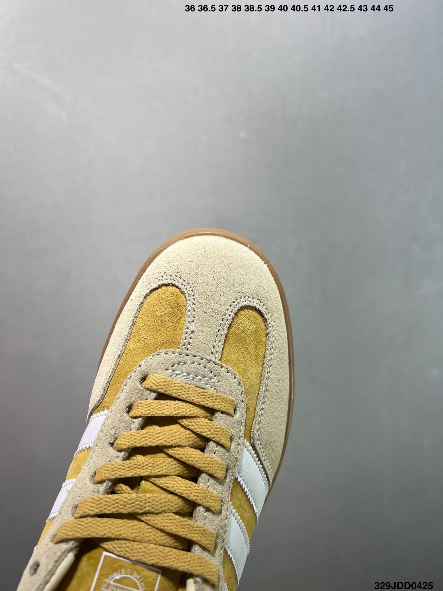 Adidas Gazelle Indoor Yellow Suede Low-Top Sneakers-Retro Style, Comfortable Fit 6 i1745512662965 6310 0 4