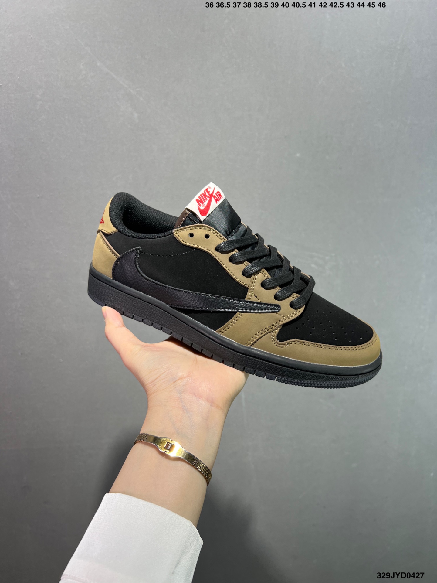 Air Jordan 1 Travis Scott Reverse Mocha Sneakers - Low Top Basketball Shoes 2 i1745684015726 9159 0 1
